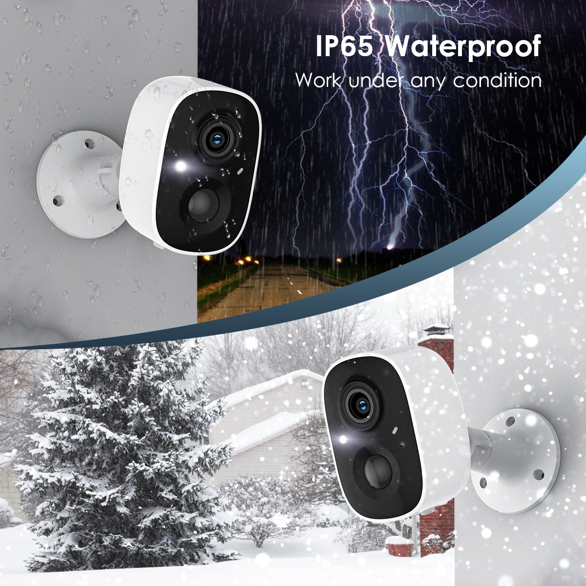 CG6 Wireless Outdoor Security Cameras 4 PACK