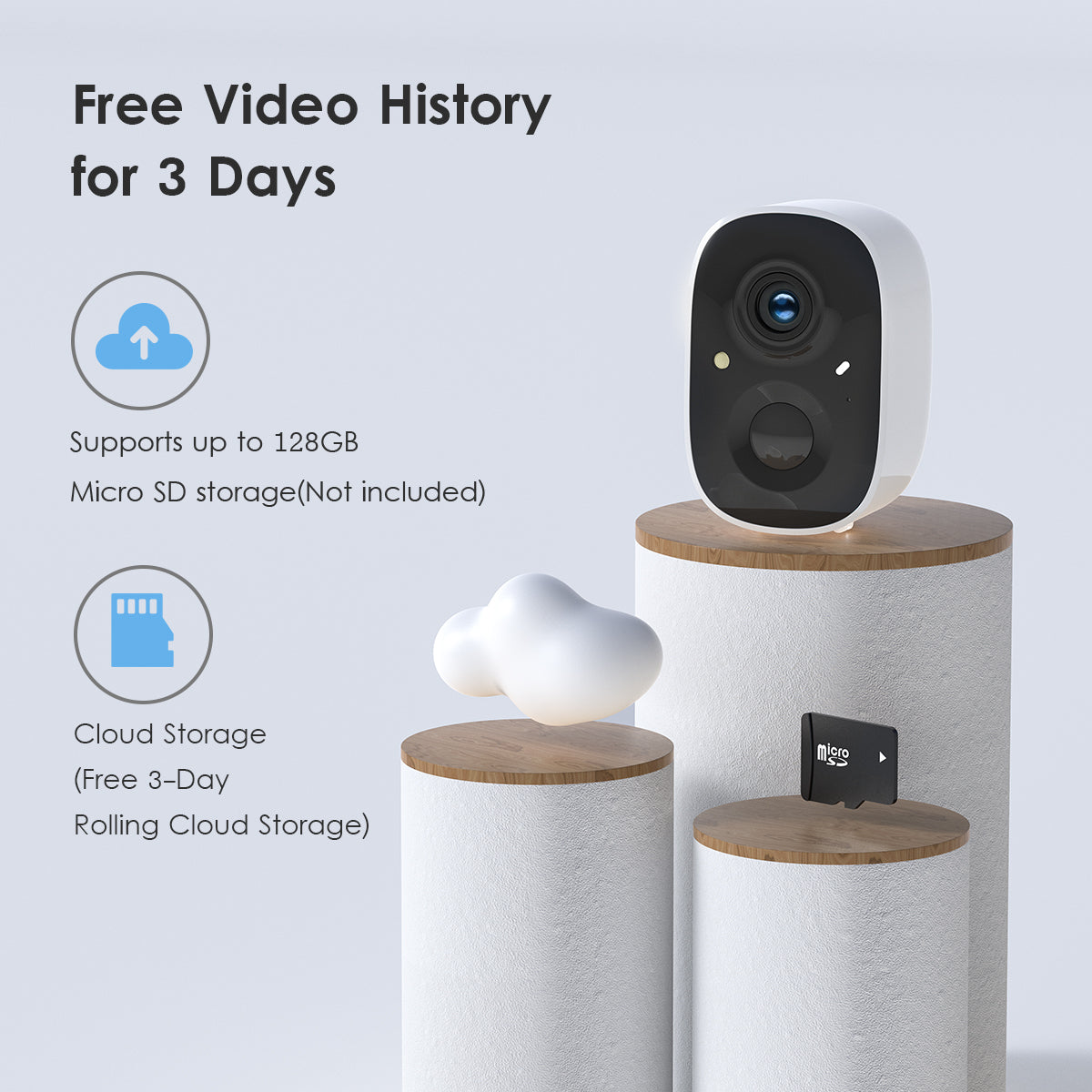 CG6 Wireless Outdoor Security Cameras 4 PACK
