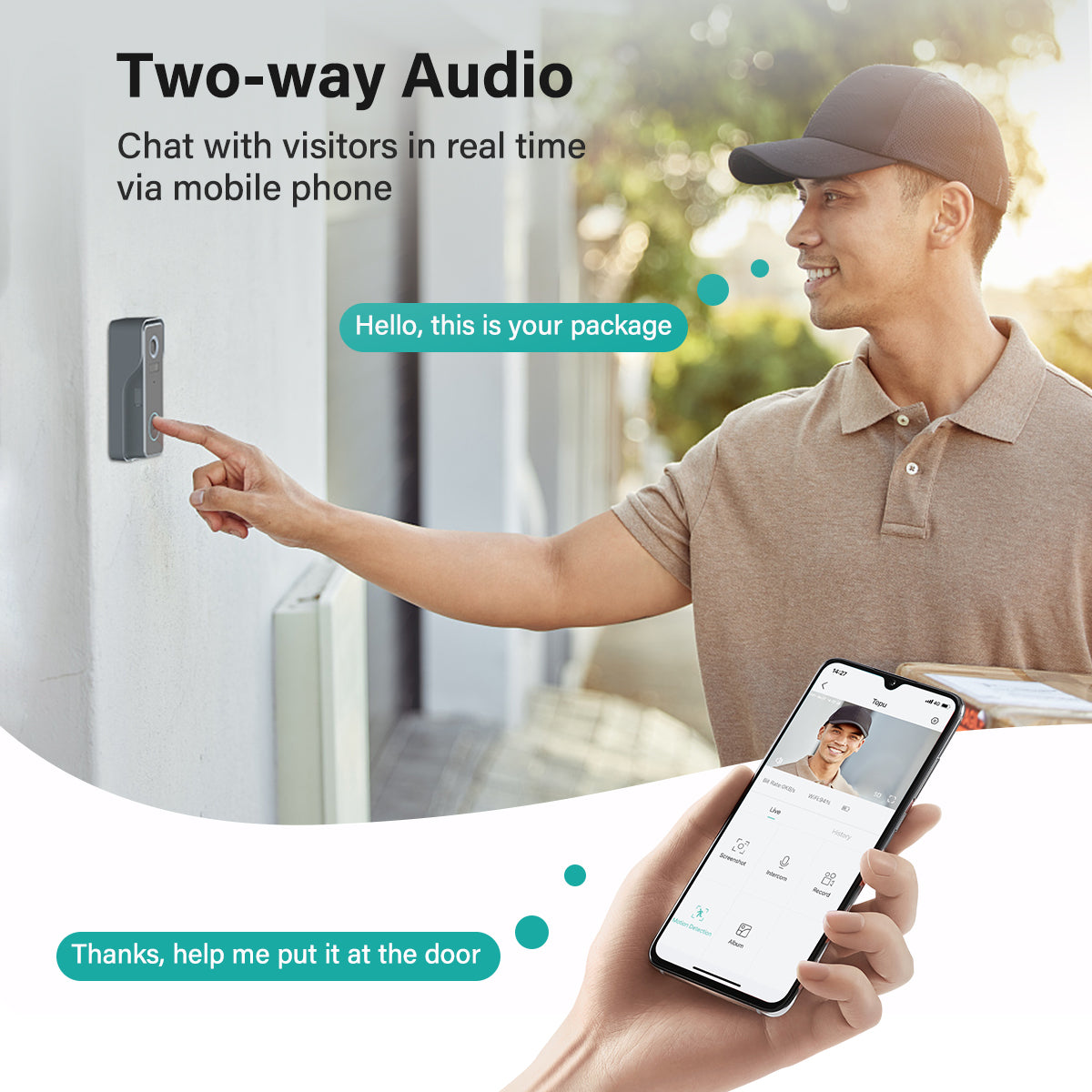 J7 Video Doorbell Camera
