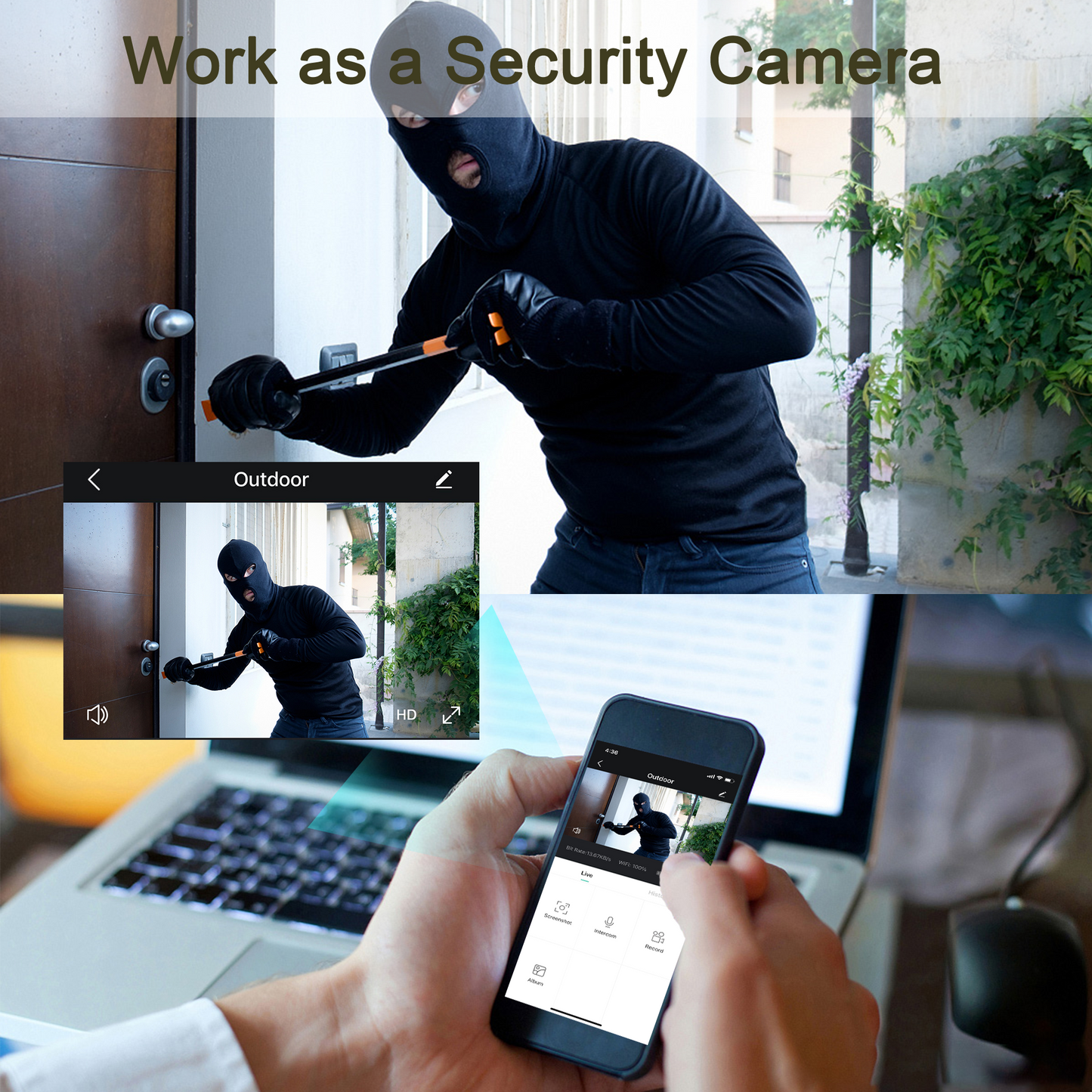 CG7 wireless outdoor camera